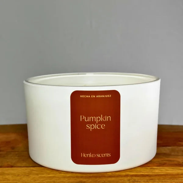 Vela Pumpkin Spice – Un abrazo especiado y reconfortante