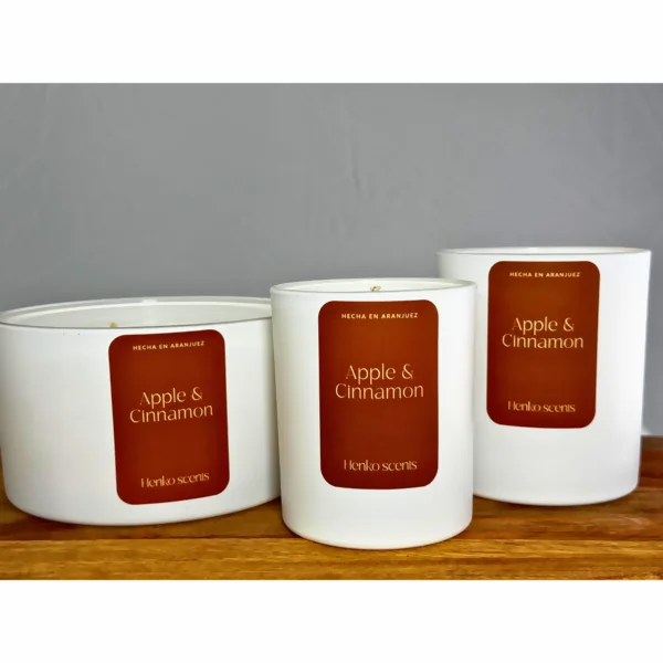 Vela Apple&Cinnamon – Tradición que reconforta